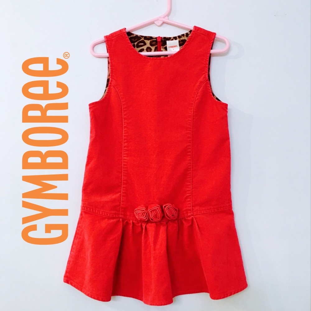 Gymboree Sleeveless Dress with Rosette Size 4